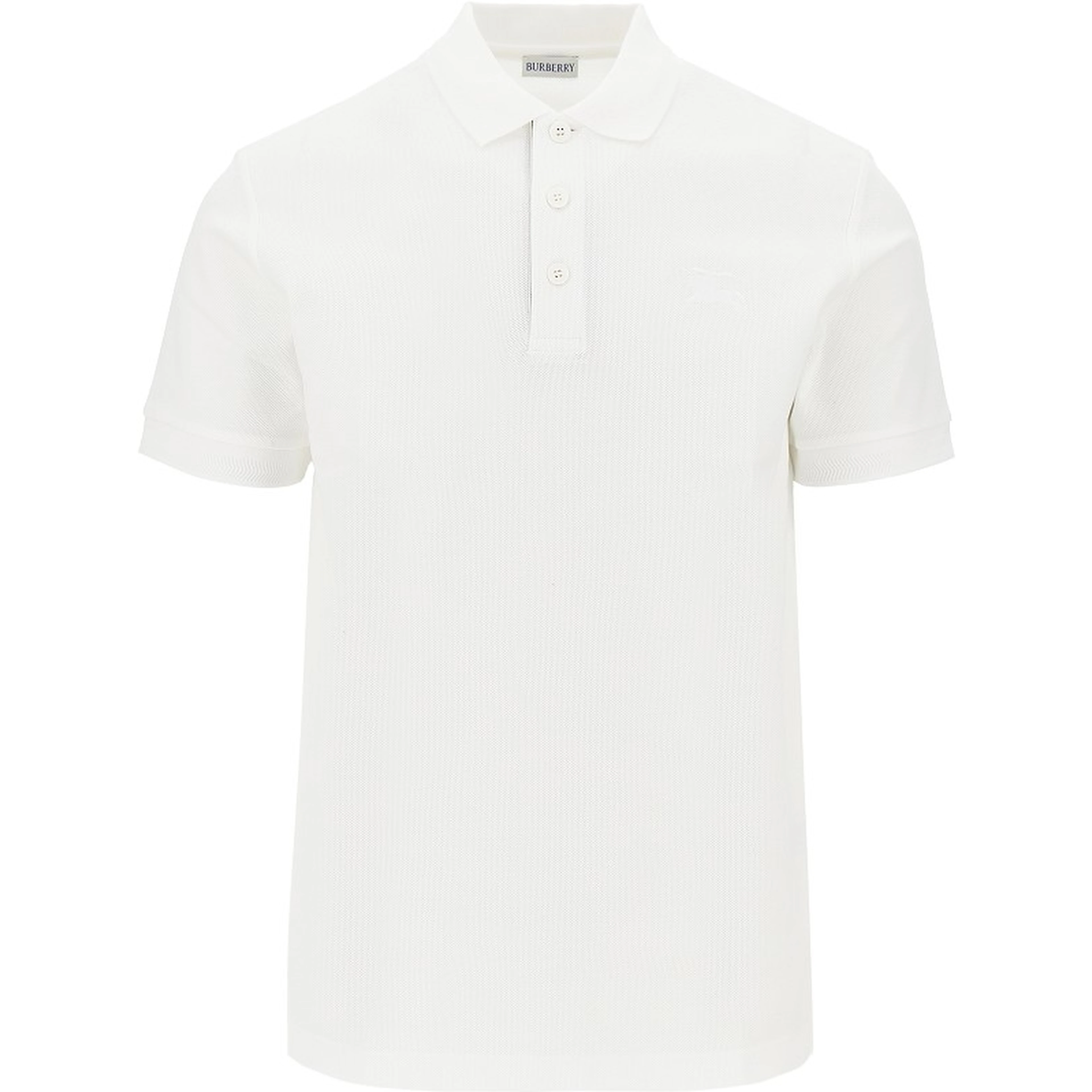 Cotton piquet polo shirt with EKD embroidery