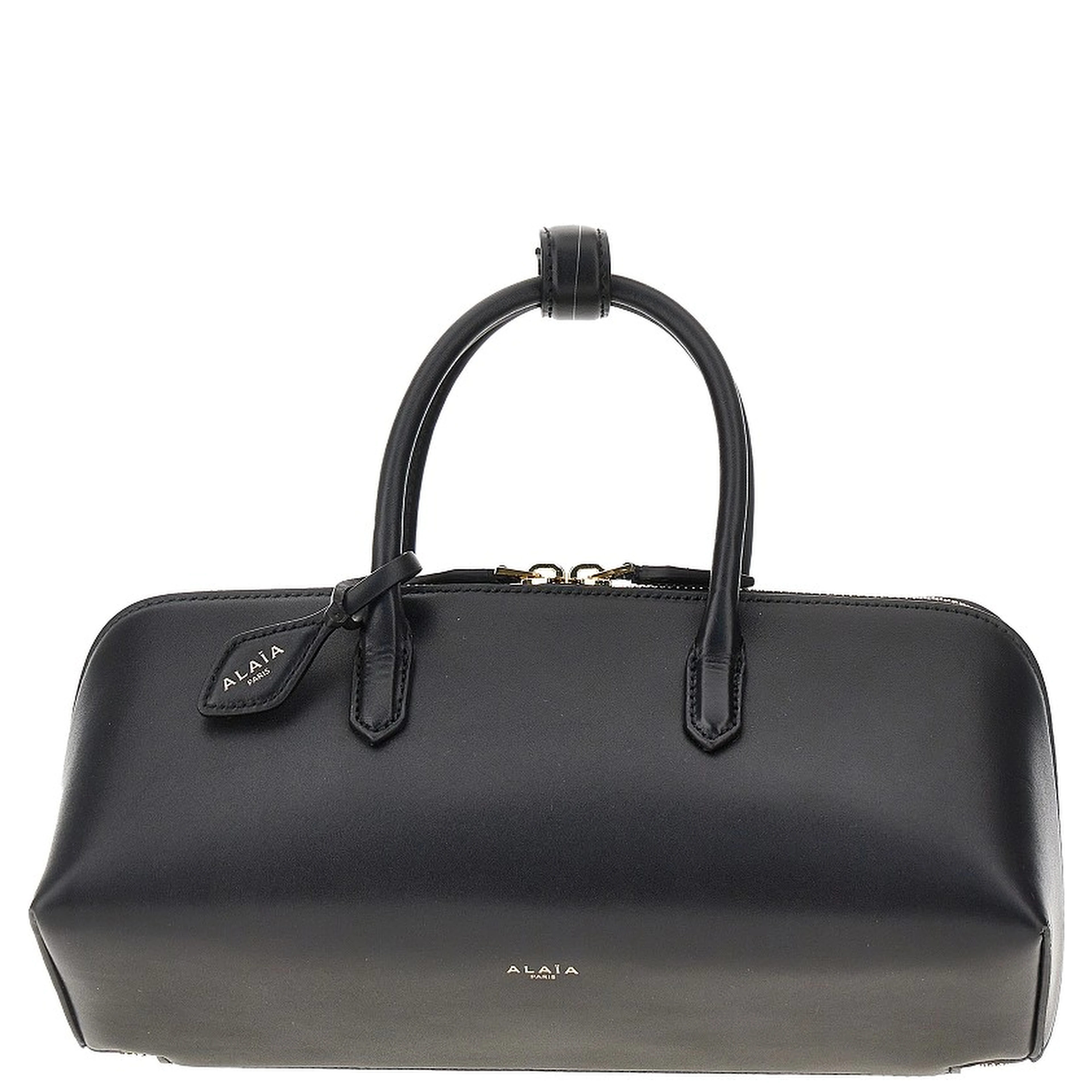 Box leather small 'Delta' bag