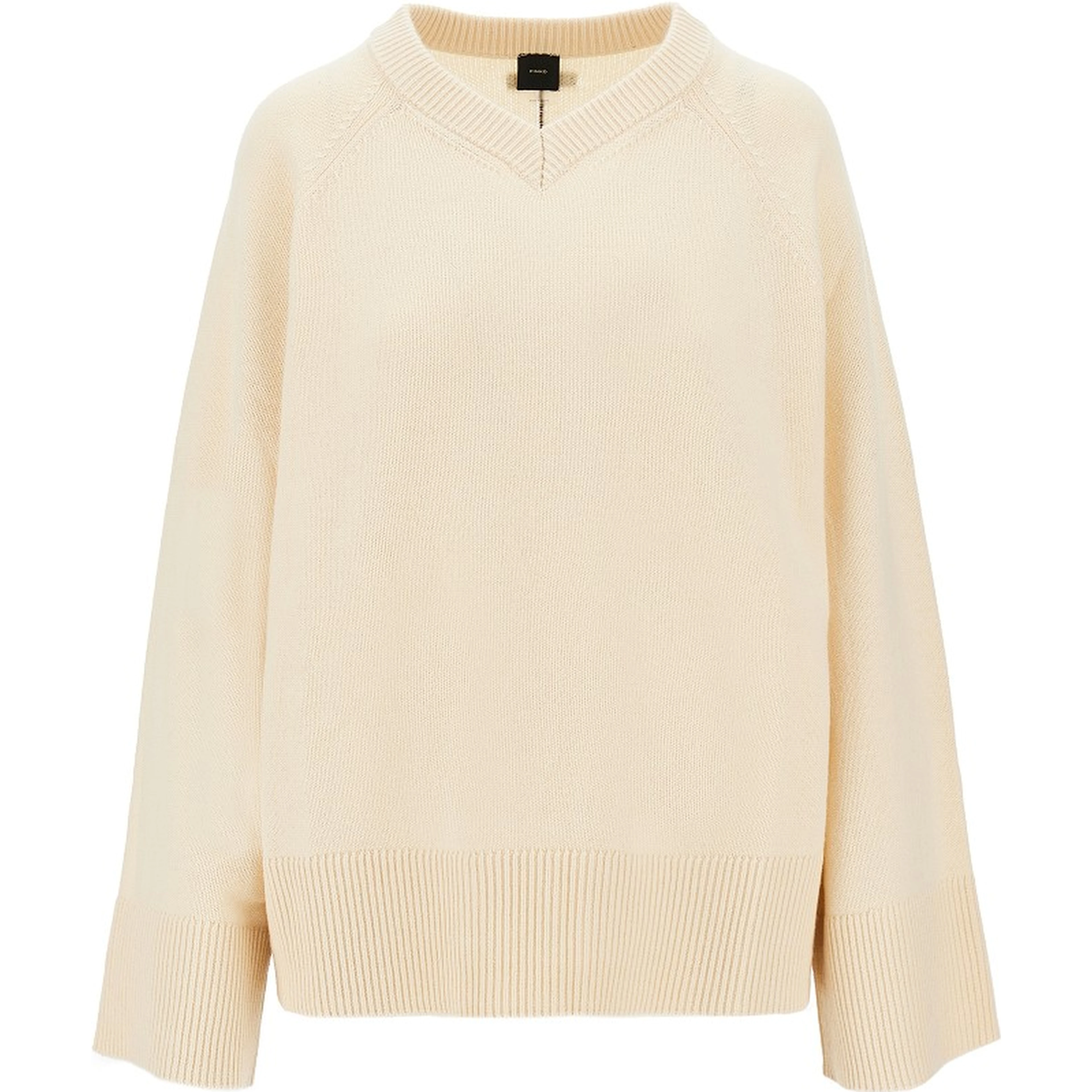 Wool and cashmere V-neck sweater