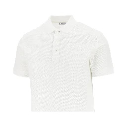 Cotton piquet polo shirt with EKD embroidery