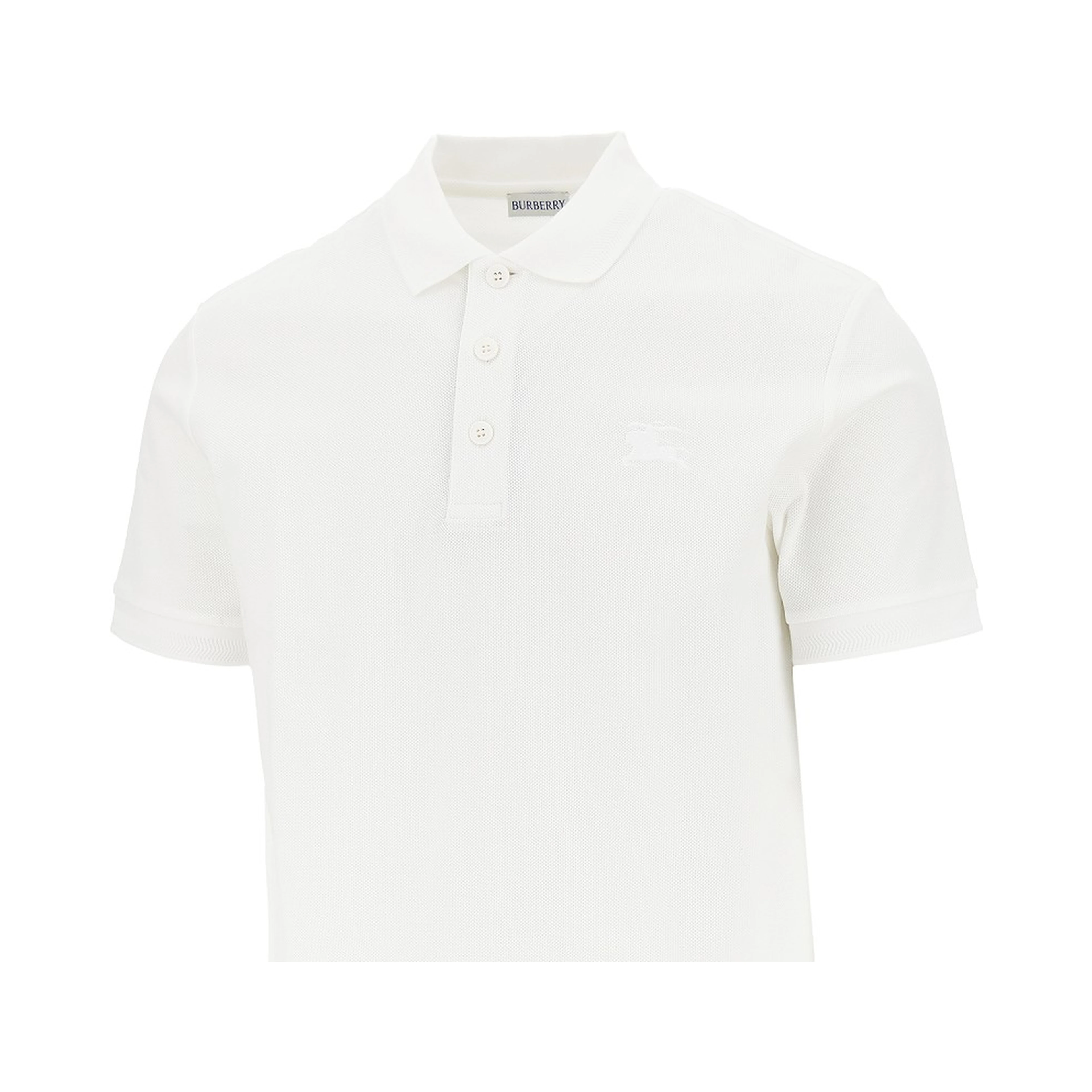 Cotton piquet polo shirt with EKD embroidery