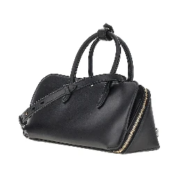 Box leather small 'Delta' bag