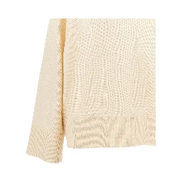 Wool and cashmere V-neck sweater