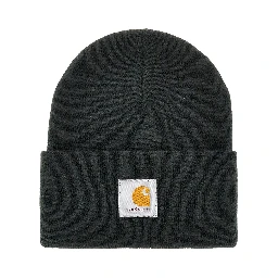 Logo patch beanie