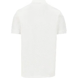 Cotton piquet polo shirt with EKD embroidery