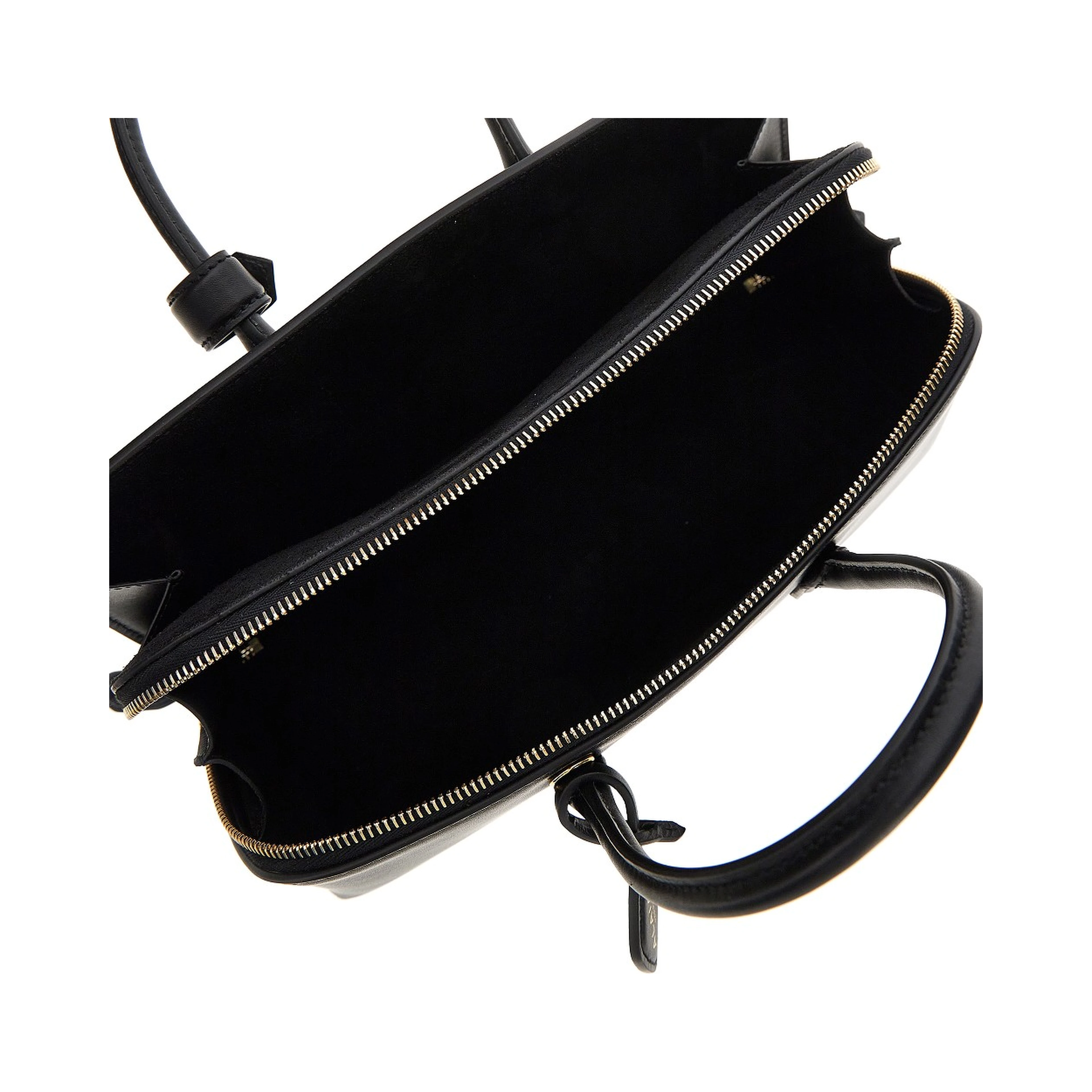 Box leather small 'Delta' bag