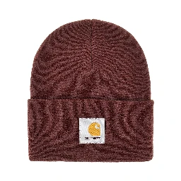 Logo patch beanie