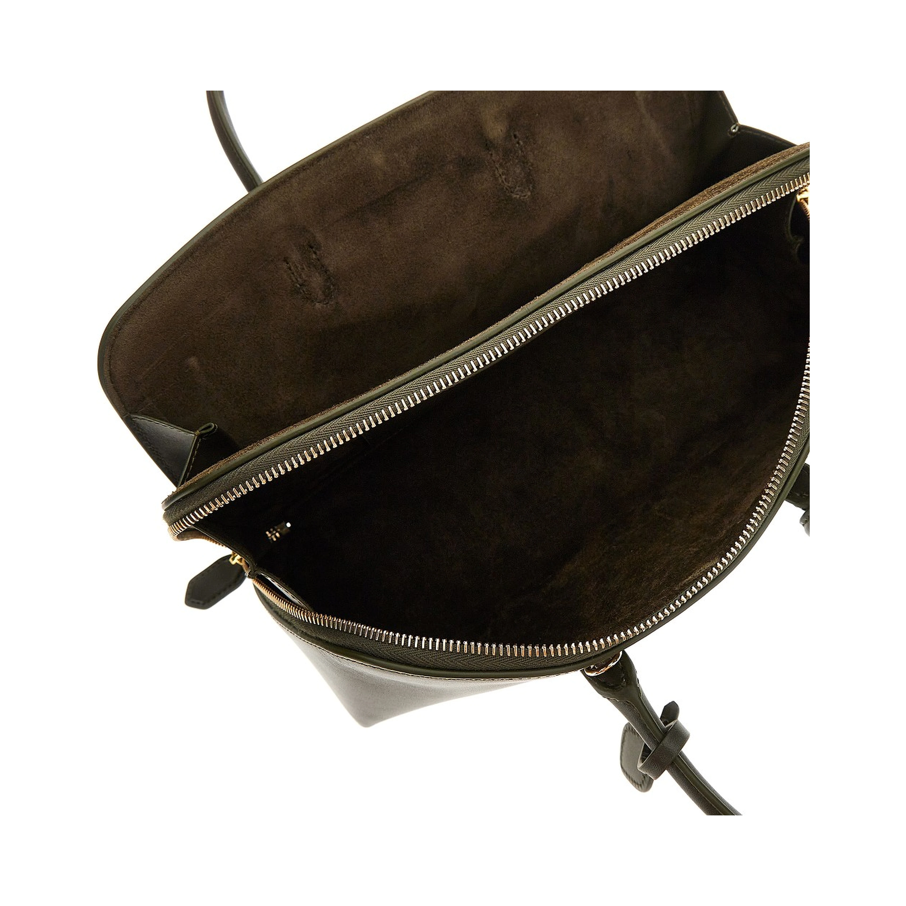 Box leather small 'Delta' bag