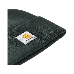 Logo patch beanie