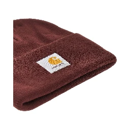 Logo patch beanie
