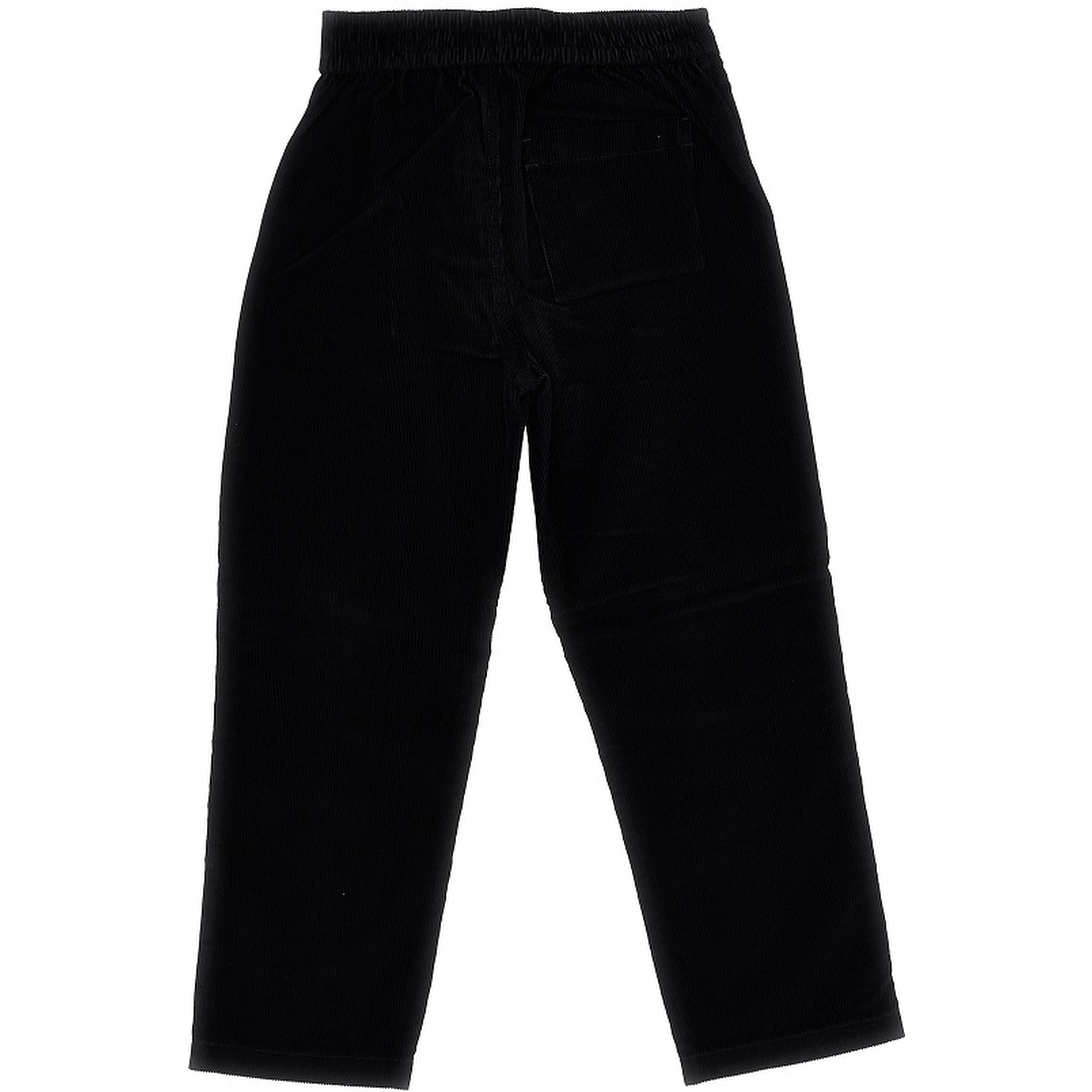 Corduroy pants with Check trimmings