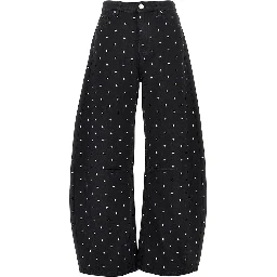 Studded Barrel Fit jeans