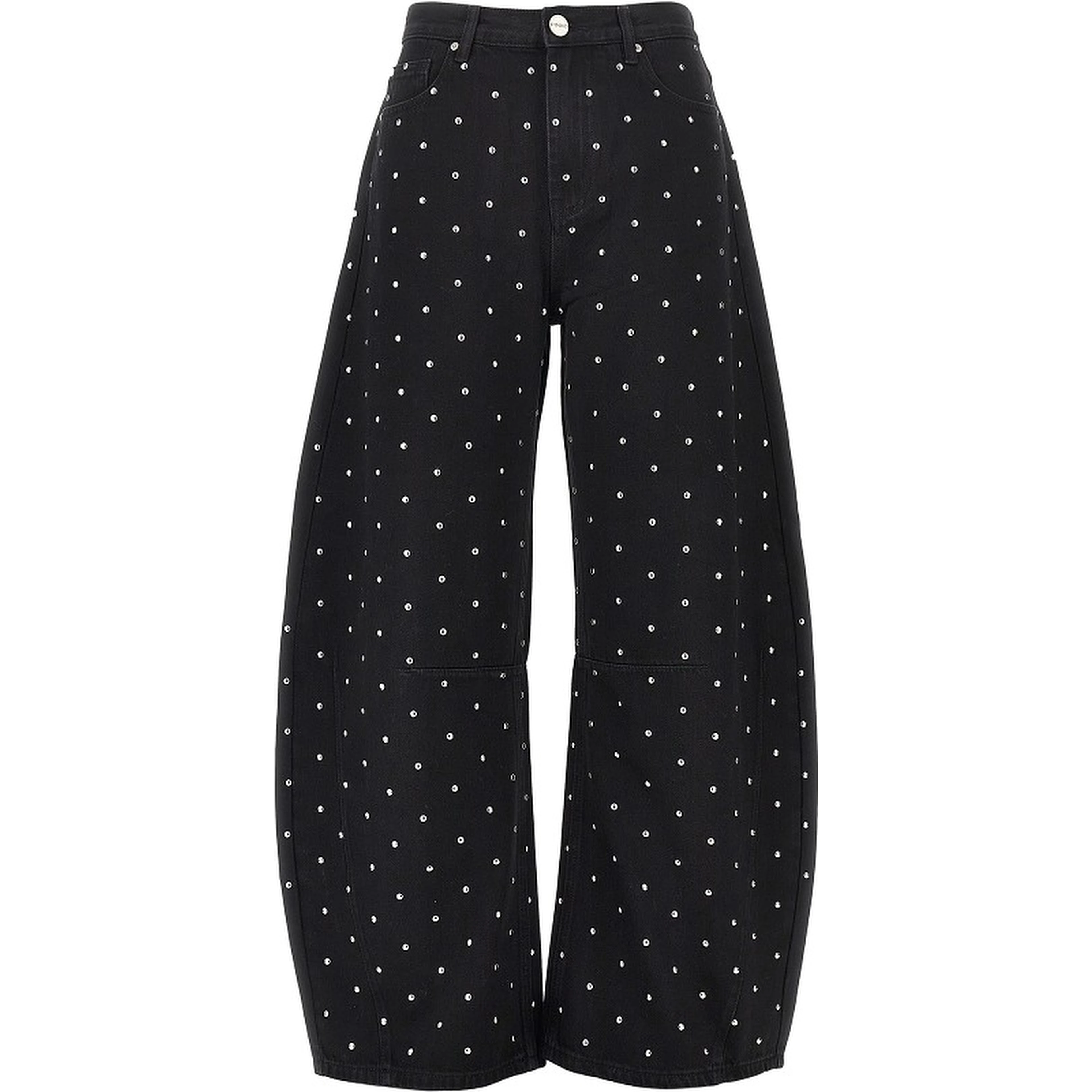 Studded Barrel Fit jeans