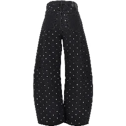 Studded Barrel Fit jeans