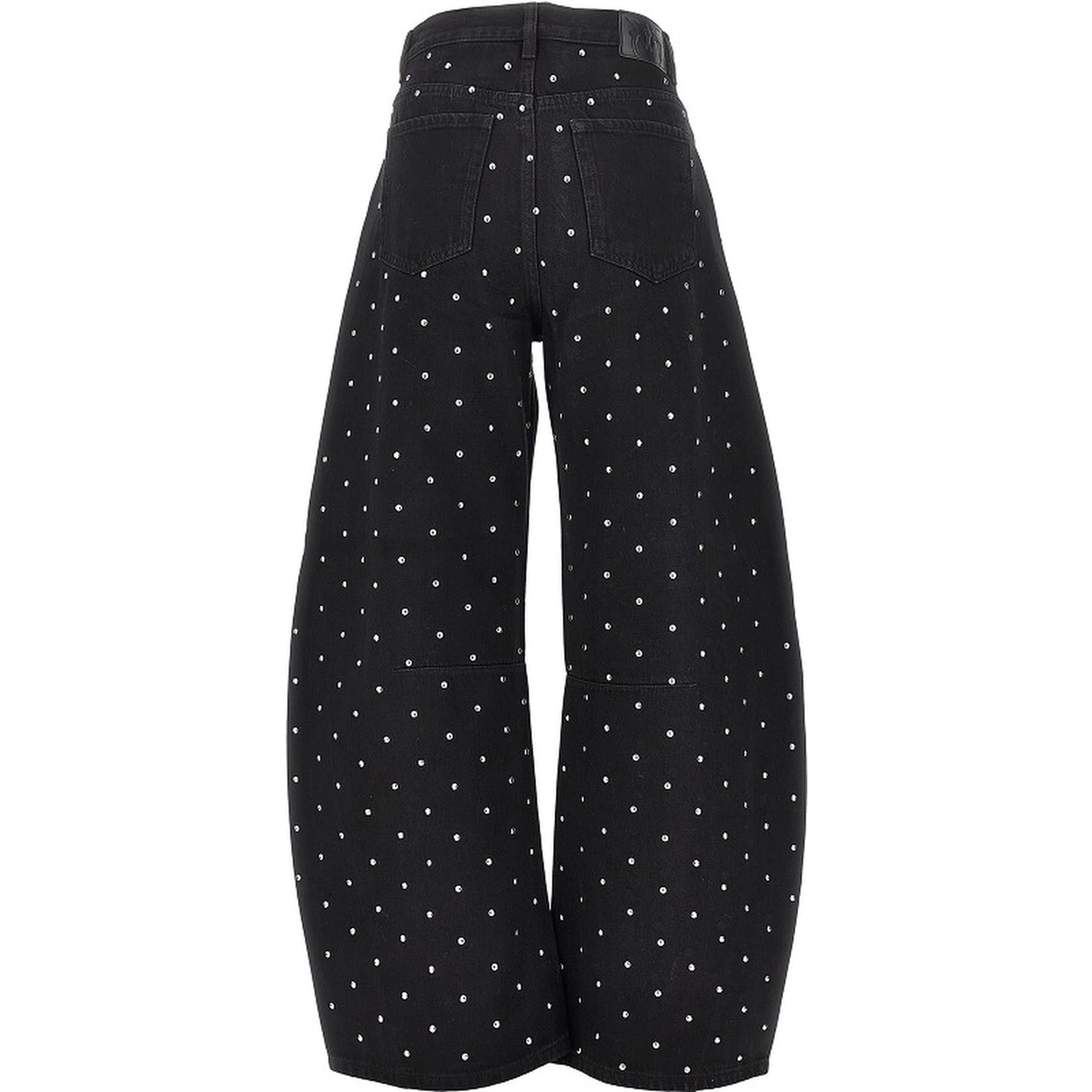 Studded Barrel Fit jeans