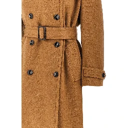 'Bonny' cashmere trench coat