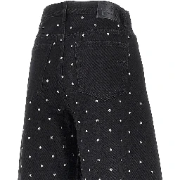 Studded Barrel Fit jeans