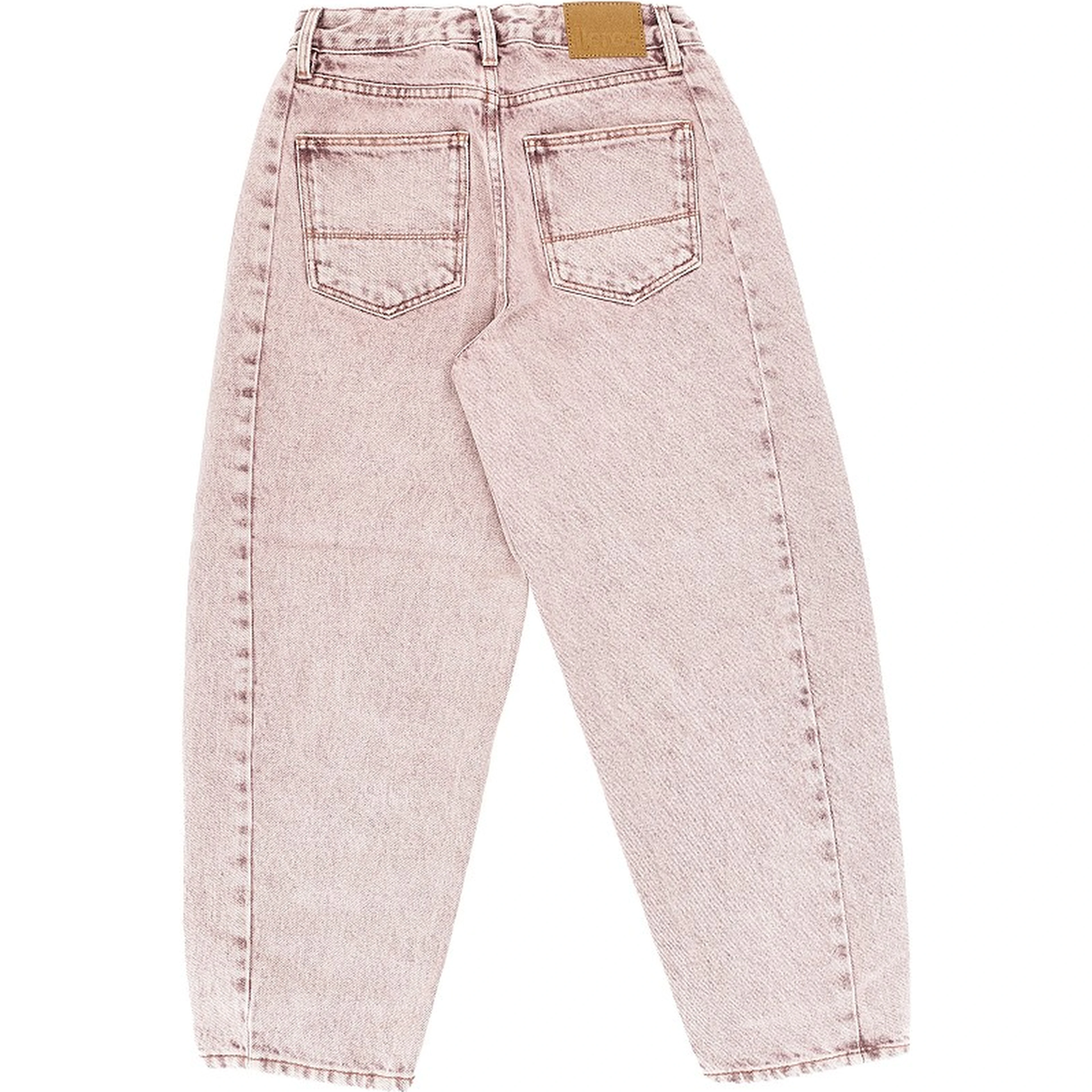 Faded cotton denim jeans
