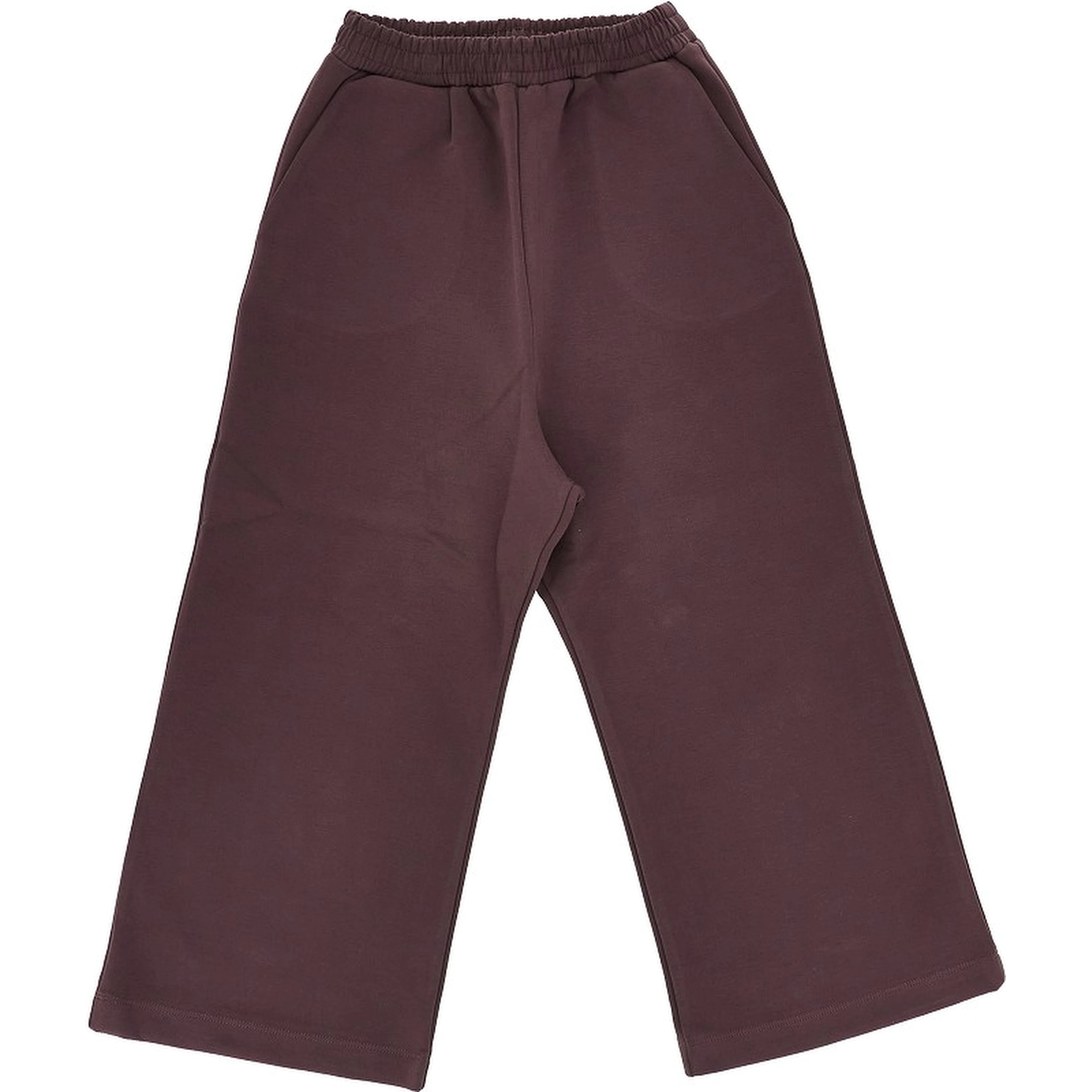 Jersey wide-leg pants