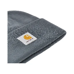 Logo patch beanie