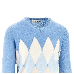Lozenge cashmere sweater