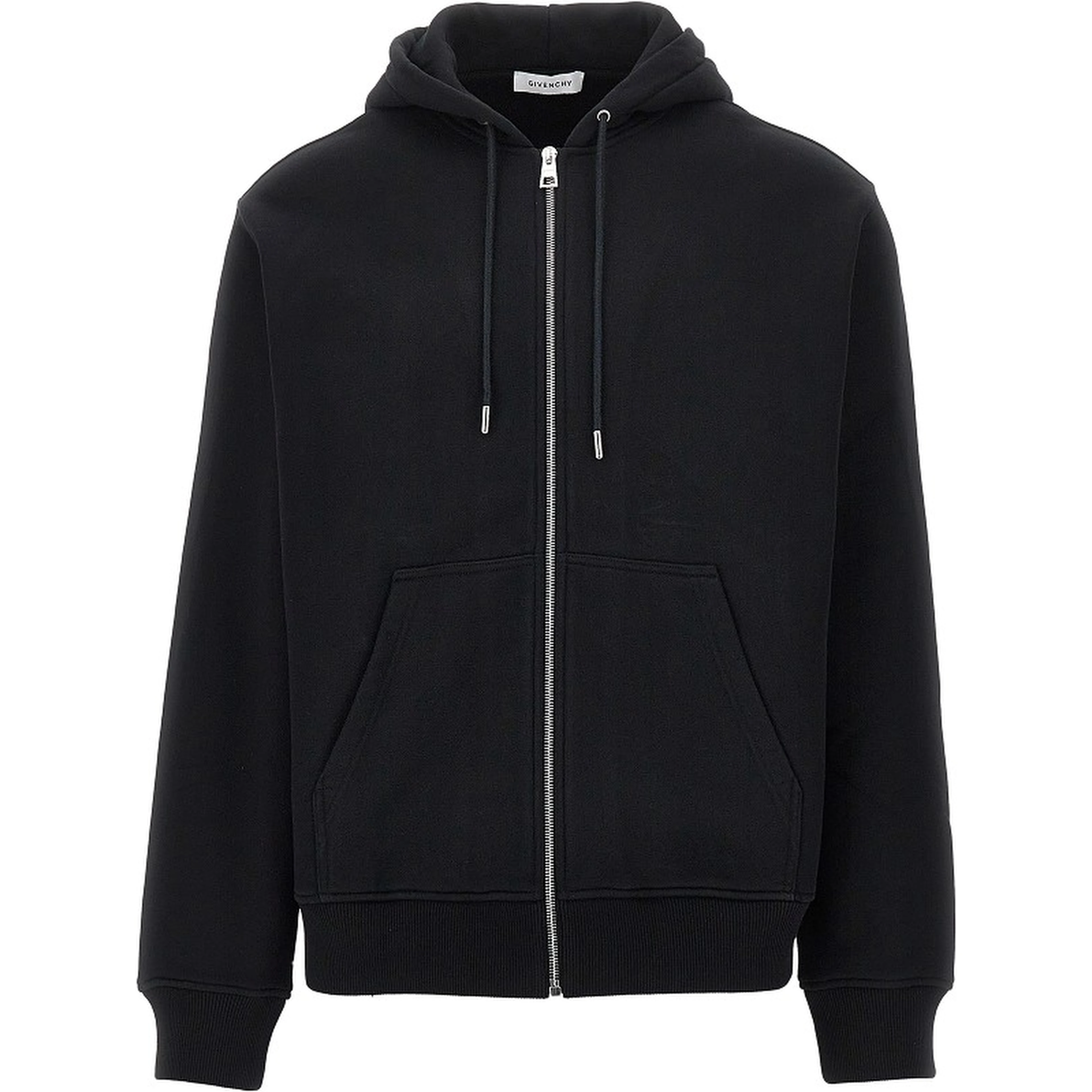 Photographic Negative print full-zip hoodie
