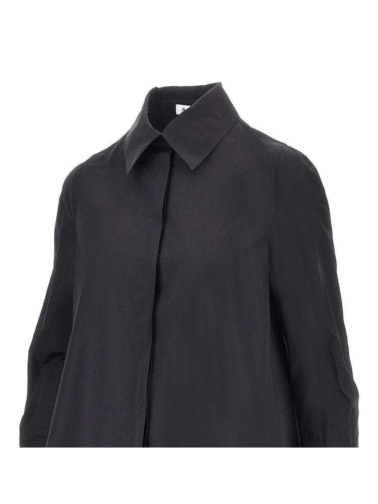 Poplin A-line mini dress alternative