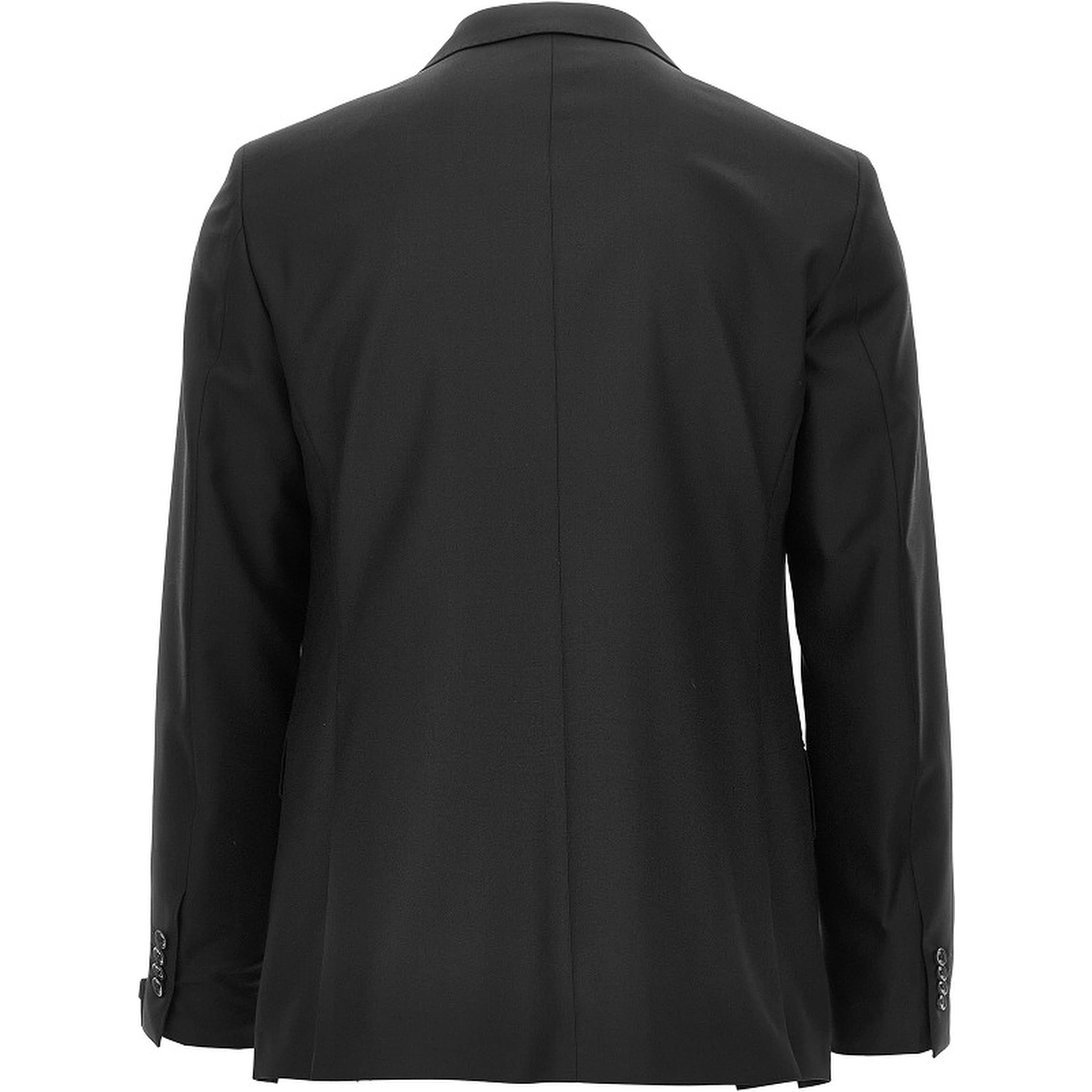 Virgin wool two-pieces tailored suit