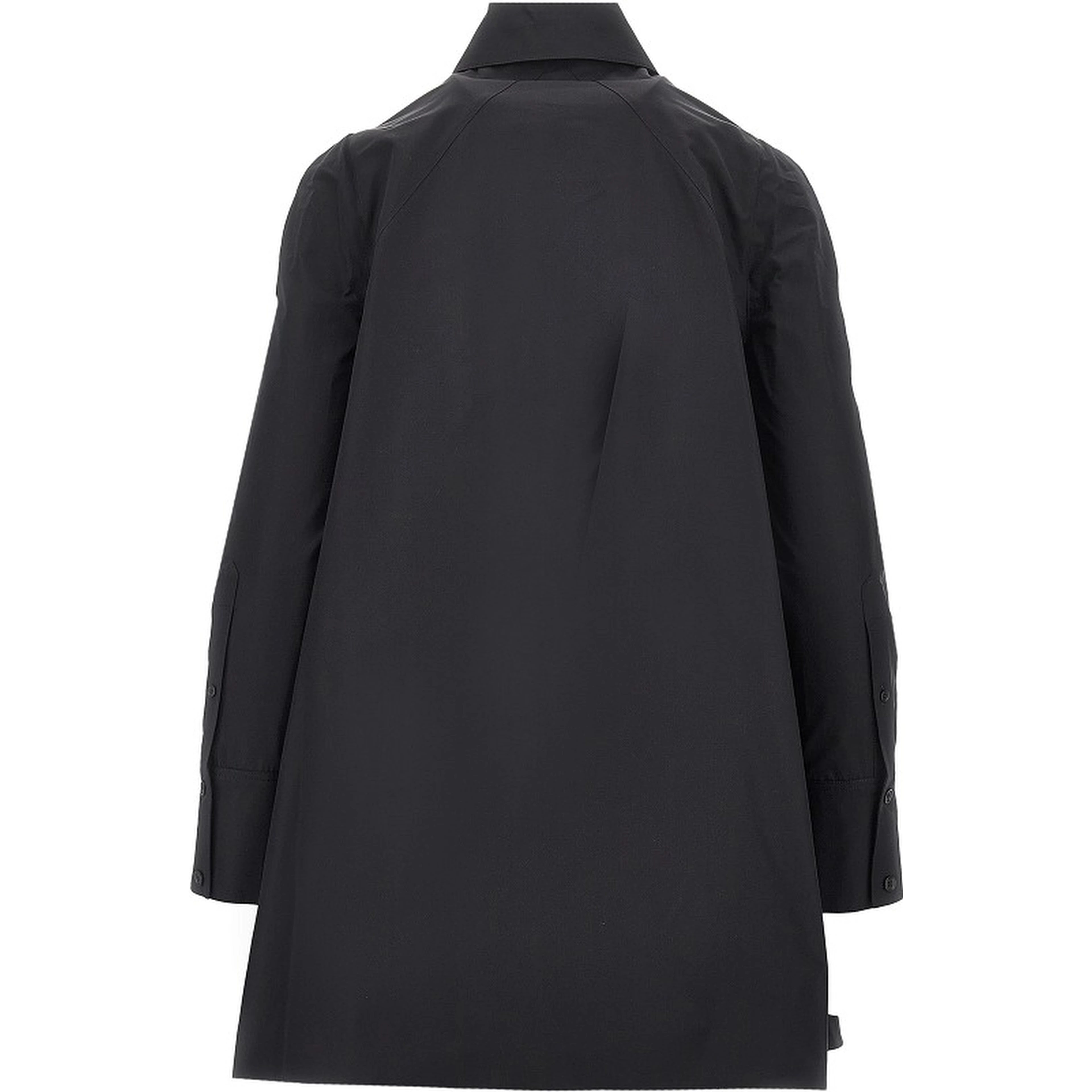 Poplin A-line mini dress