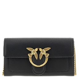 Love Bag One leather clutch