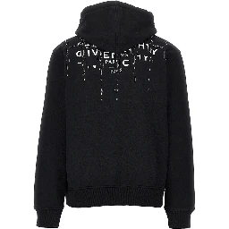Photographic Negative print full-zip hoodie