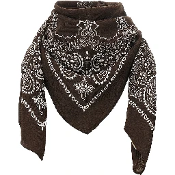 'Judy' wool squared scarf