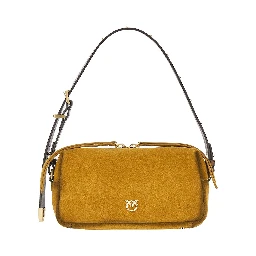 Suede leather Mini crossbody bag