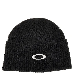 'Ellipse' ribbed beanie hat