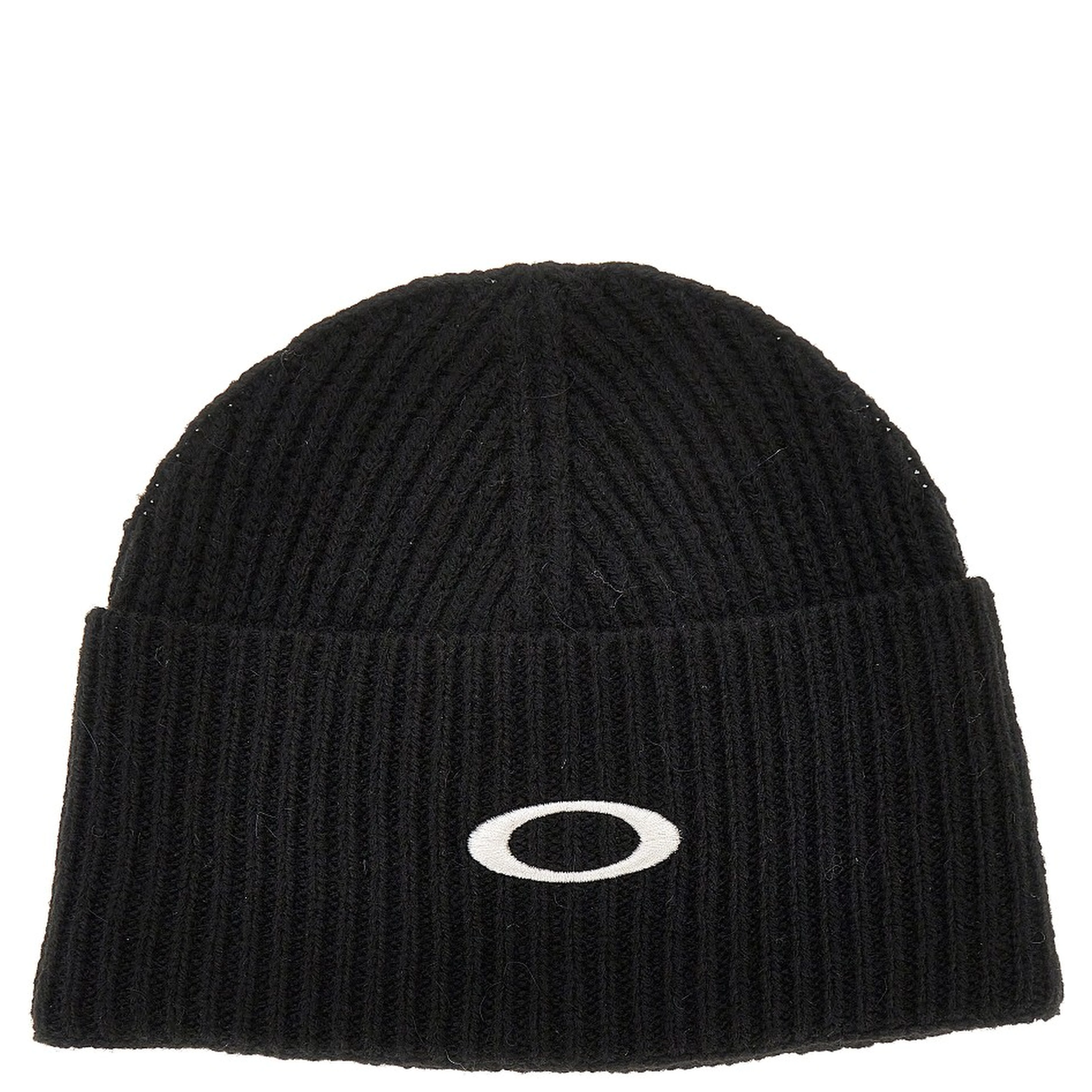 'Ellipse' ribbed beanie hat