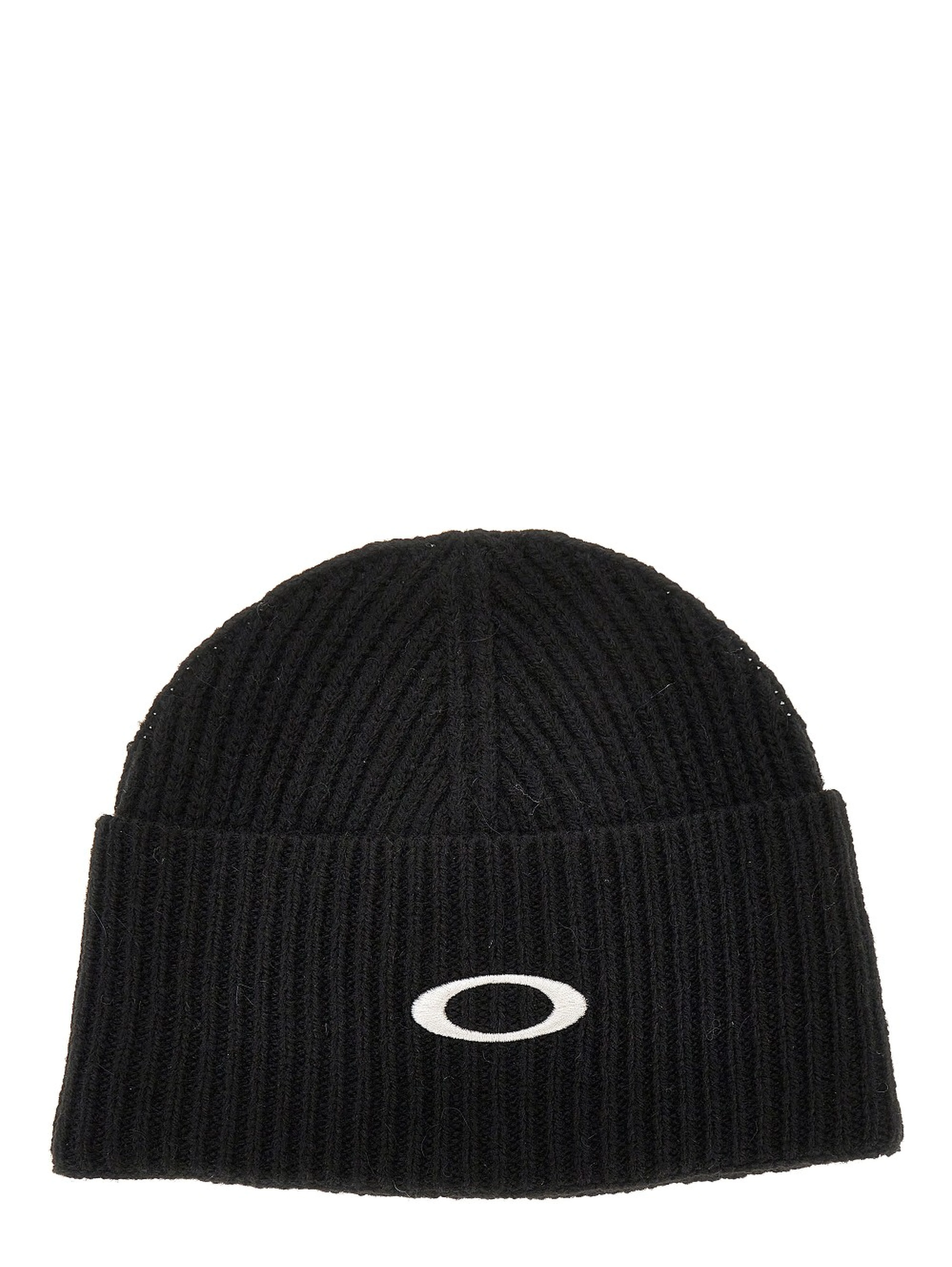 'Ellipse' ribbed beanie hat