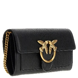Love Bag One leather clutch