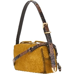 Suede leather Mini crossbody bag