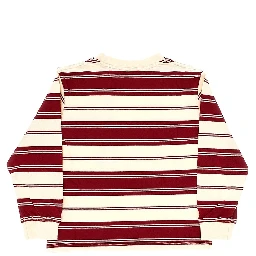 Striped long-sleeved T-shirt