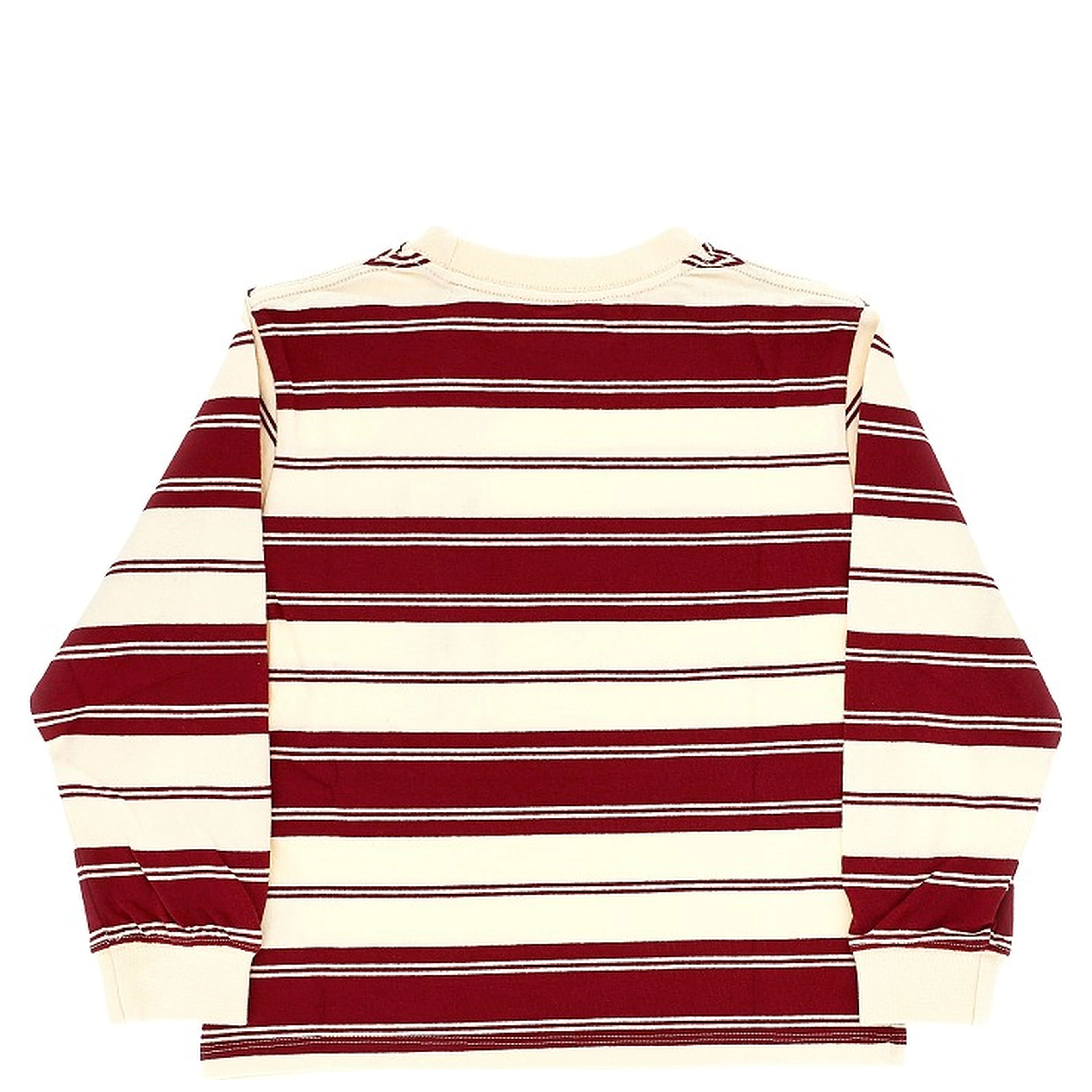 Striped long-sleeved T-shirt