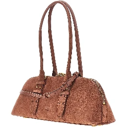 Suede large 'Escape Bag Horizontal' bag