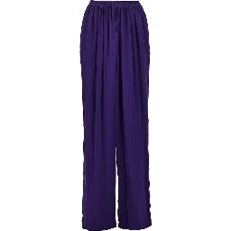Elasticated waist cady pants
