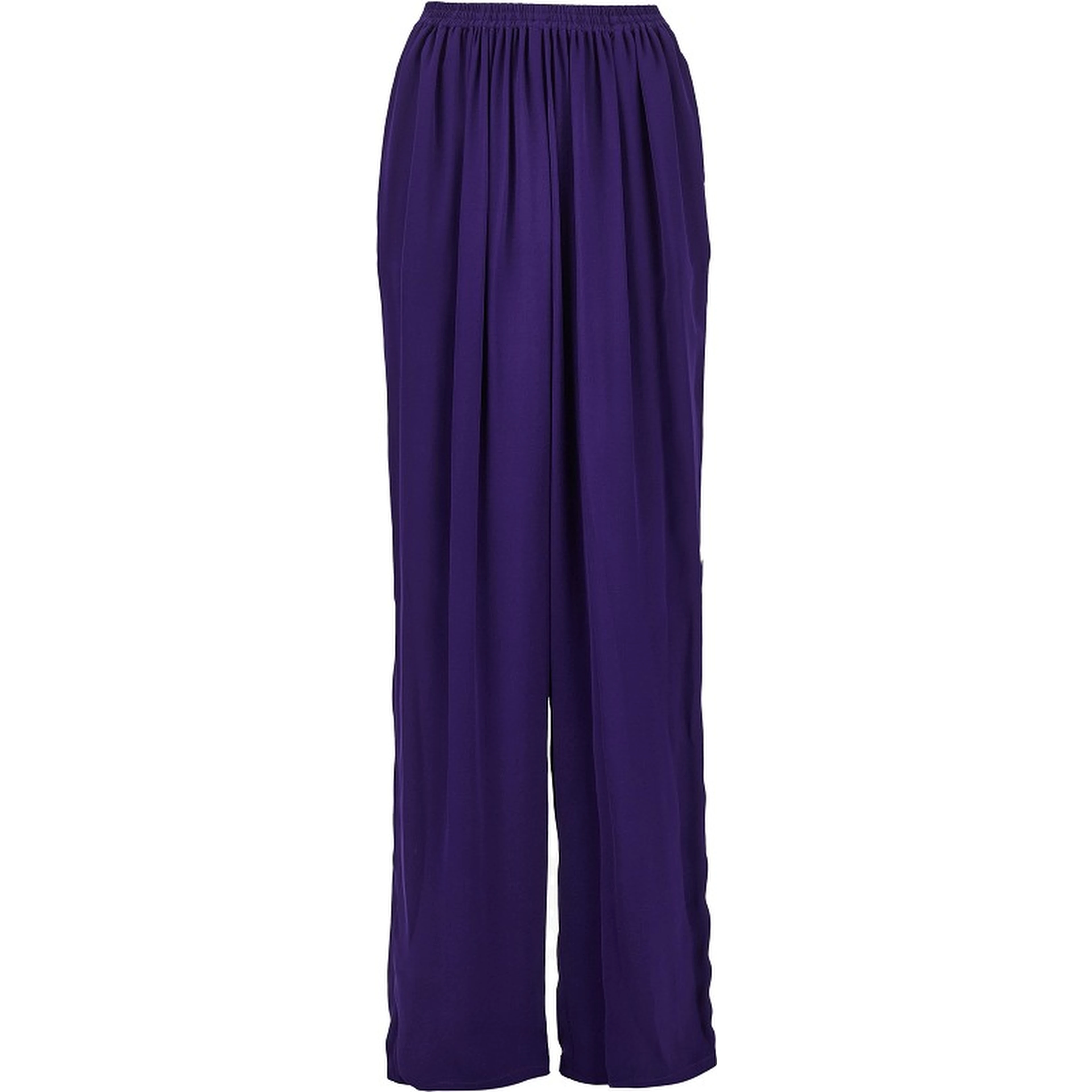 Elasticated waist cady pants