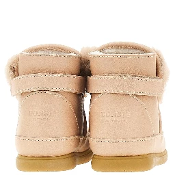 'Fluffly Bunny' leather baby boots