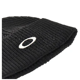 'Ellipse' ribbed beanie hat