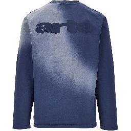 Cotton T-shirt with faded effect