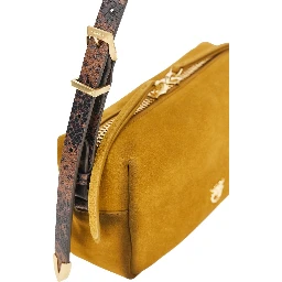 Suede leather Mini crossbody bag