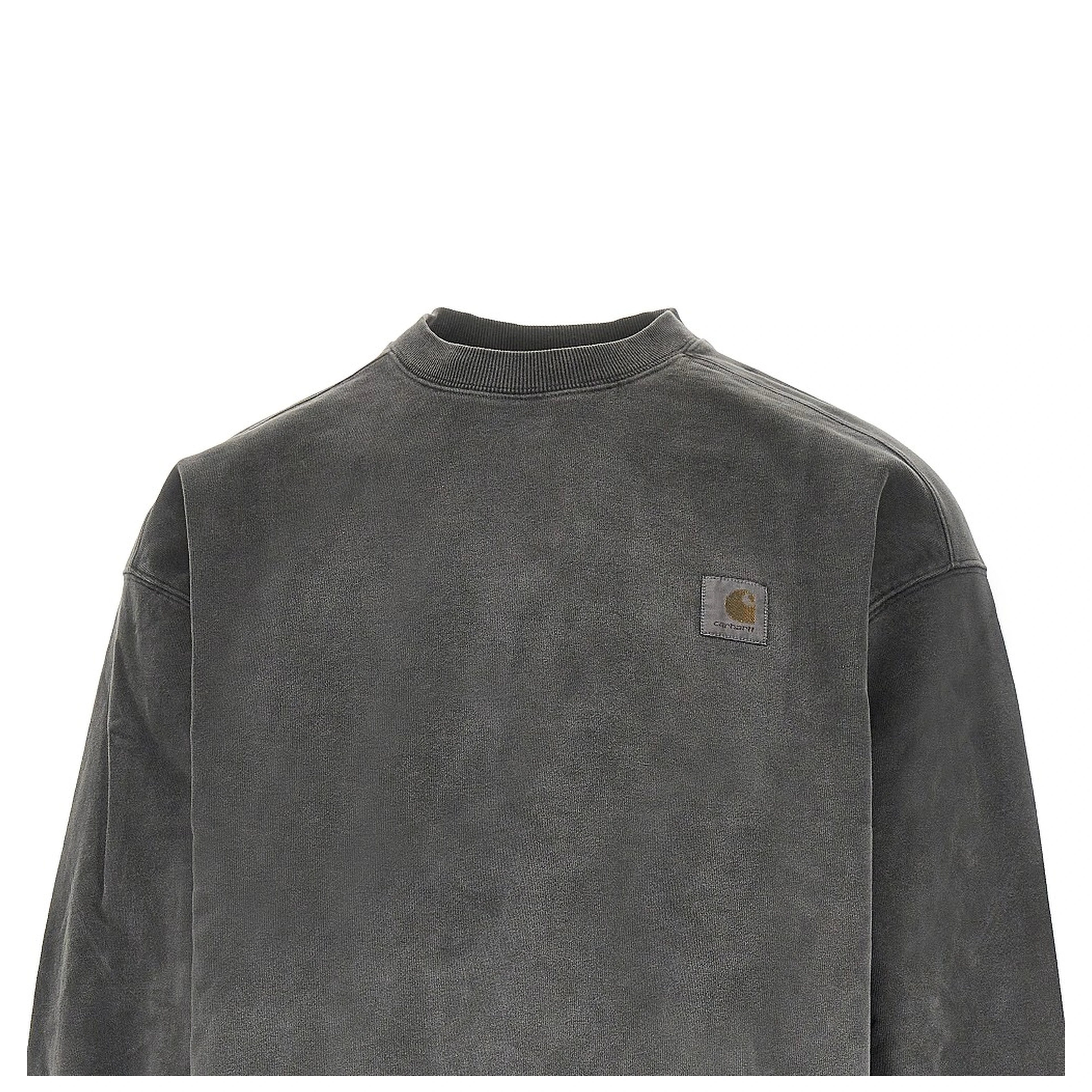 'Vista' bleached-out crewneck sweatshirt
