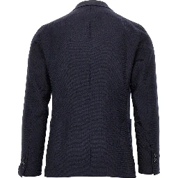 Virgin wool double-breasted jacket