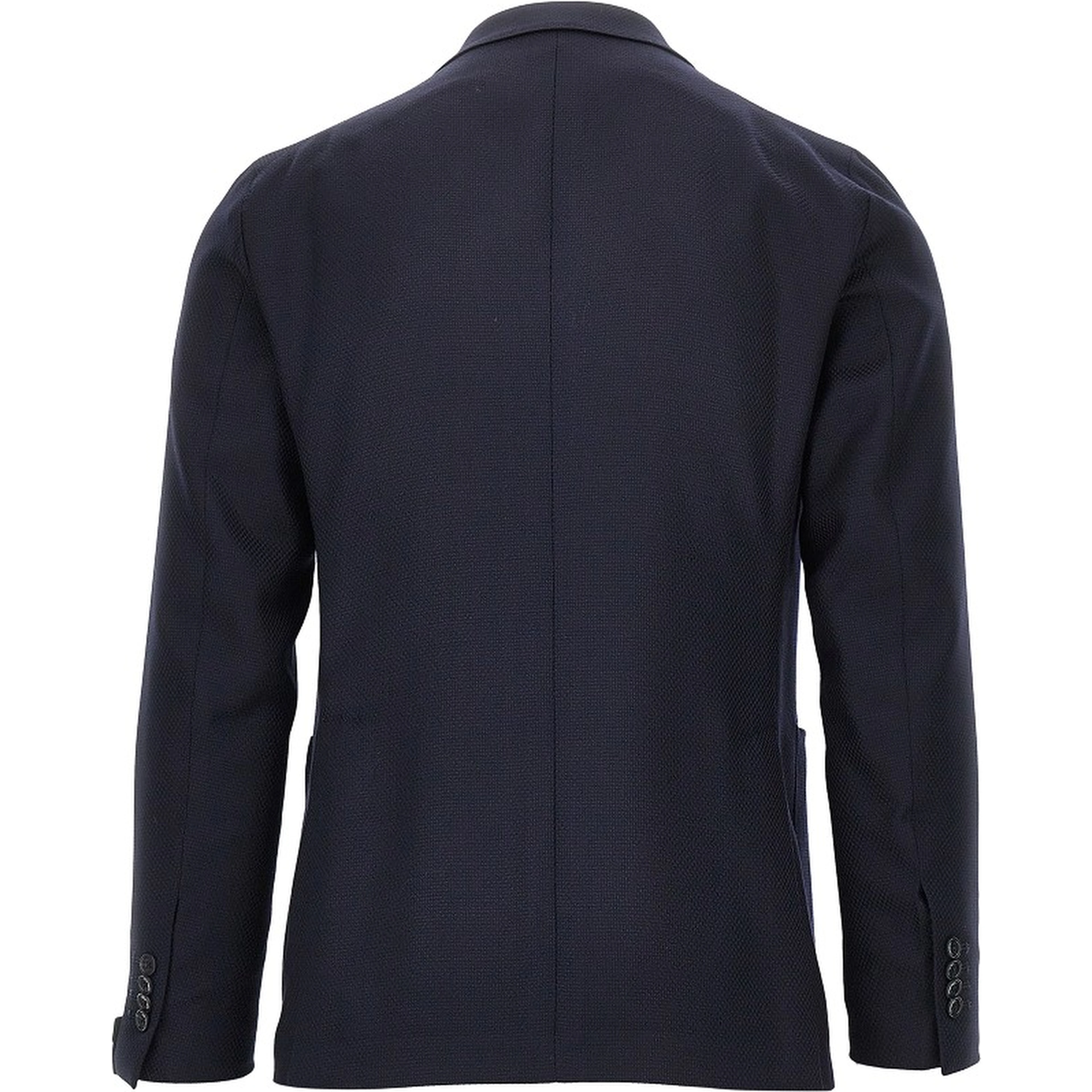 Virgin wool double-breasted jacket
